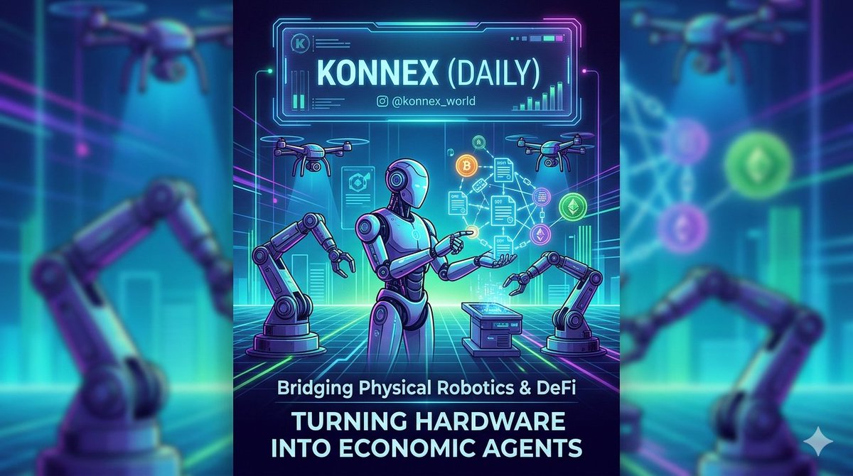 Konnex is transforming robotics with decentralized finance, turning hardware into economic agents. This creates a self-sustaining infrastructure for real-world assets to function autonomously on-chain for a more efficient future. <a href="/konnex_world/">Konnex</a>