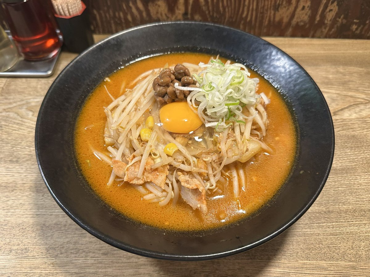 納豆ラーメンだと⁉️