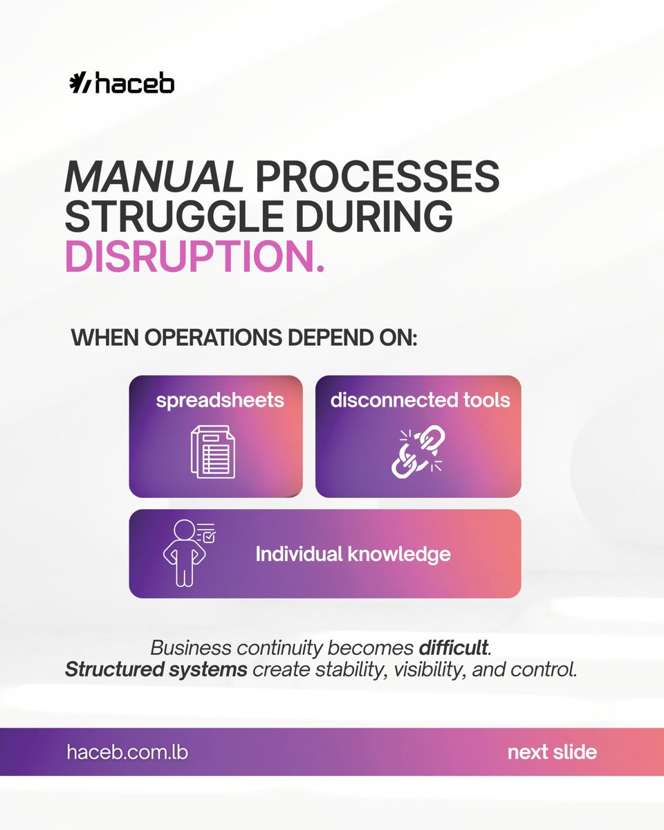 Haceblb's tweet photo. Uncertain times test systems.
Reliable infrastructure keeps data flowing and operations running.
Digital readiness isn’t optional.

#DigitalReadiness #ITInfrastructure #BusinessContinuity https://t.co/1RZafjni05