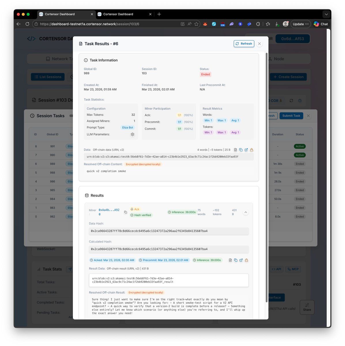 Cortensor tweet media