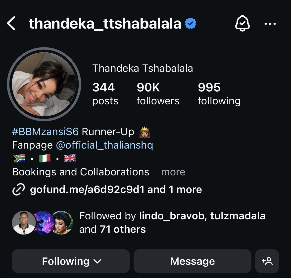 Ashley/Thandeka 🇮🇹 tweet media