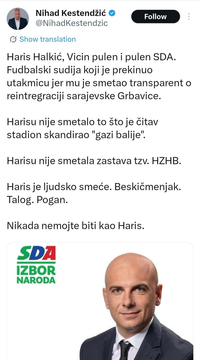 oglasila se struka, širokobriježani sigurno ne bi skandirali da je halkić bio kandidat trojke, ovako su ogorčeni saznanjem da je SDA morali uraditi ono što inače nikada ne rade