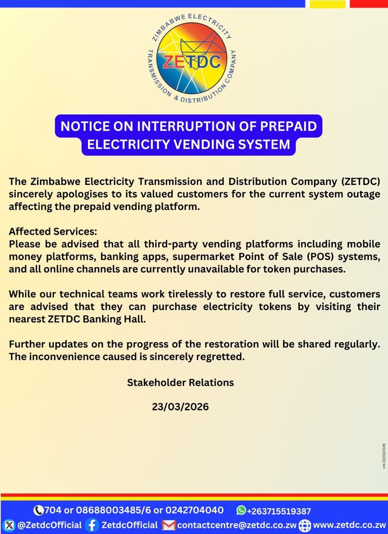 ZESA Holdings tweet media