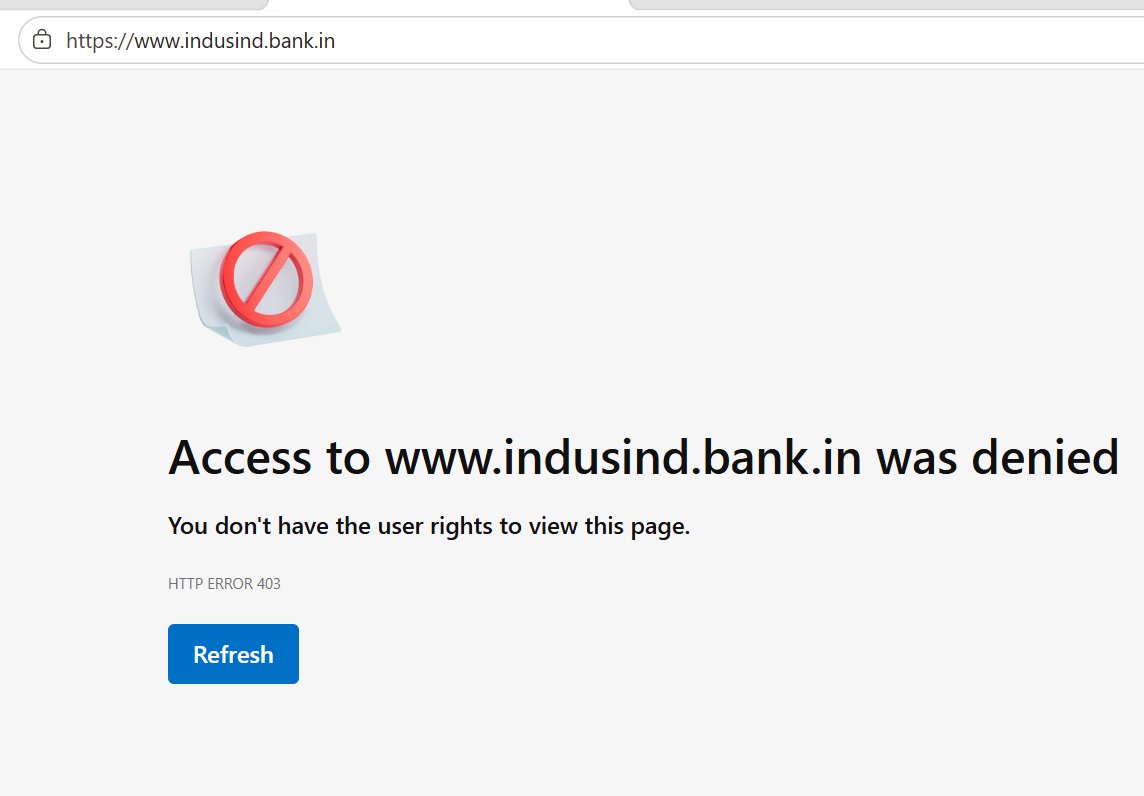 sumit_3190's tweet photo. What's Happening @MyIndusIndBank ???
Better SHUT DOWN https://t.co/nw4SAmoDtO