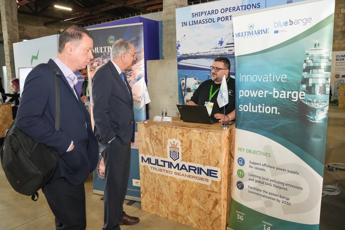 BlueBARGE Project tweet media