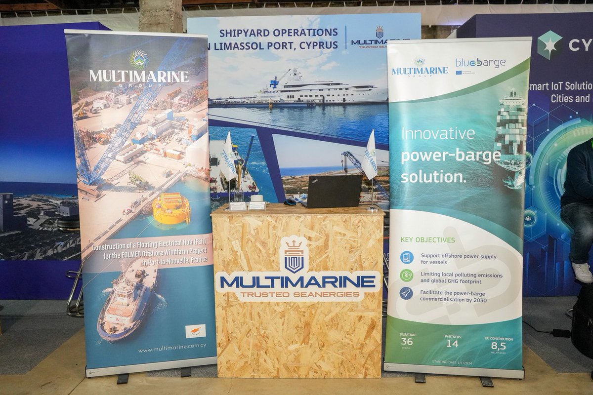 BlueBARGE Project tweet media