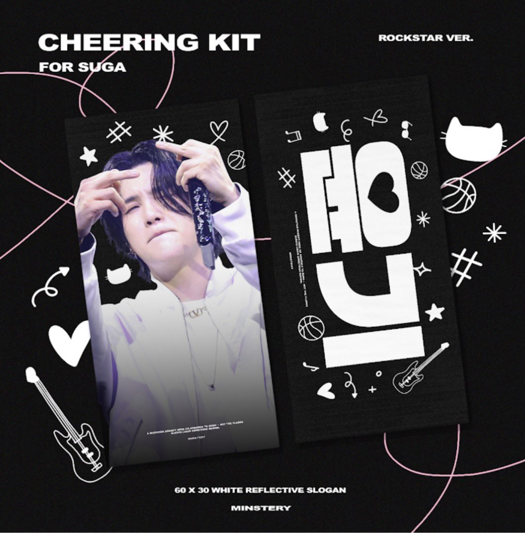 𝑪𝑯𝑬𝑬𝑹𝑰𝑵𝑮 𝑲𝑰𝑻 𝒇𝒐𝒓 𝑺𝑼𝑮𝑨

💜국내배송만 O 
💜고양콘 현장수령 O (現地受取,PICK UP)

📅 3/23 ~ 3/28
🔗 reurl.cc/EmpN5R

자세한 내용은 주문폼을 확인해 주세요

#RT 추첨을 통해 3분께 슬로건을 드립니다!