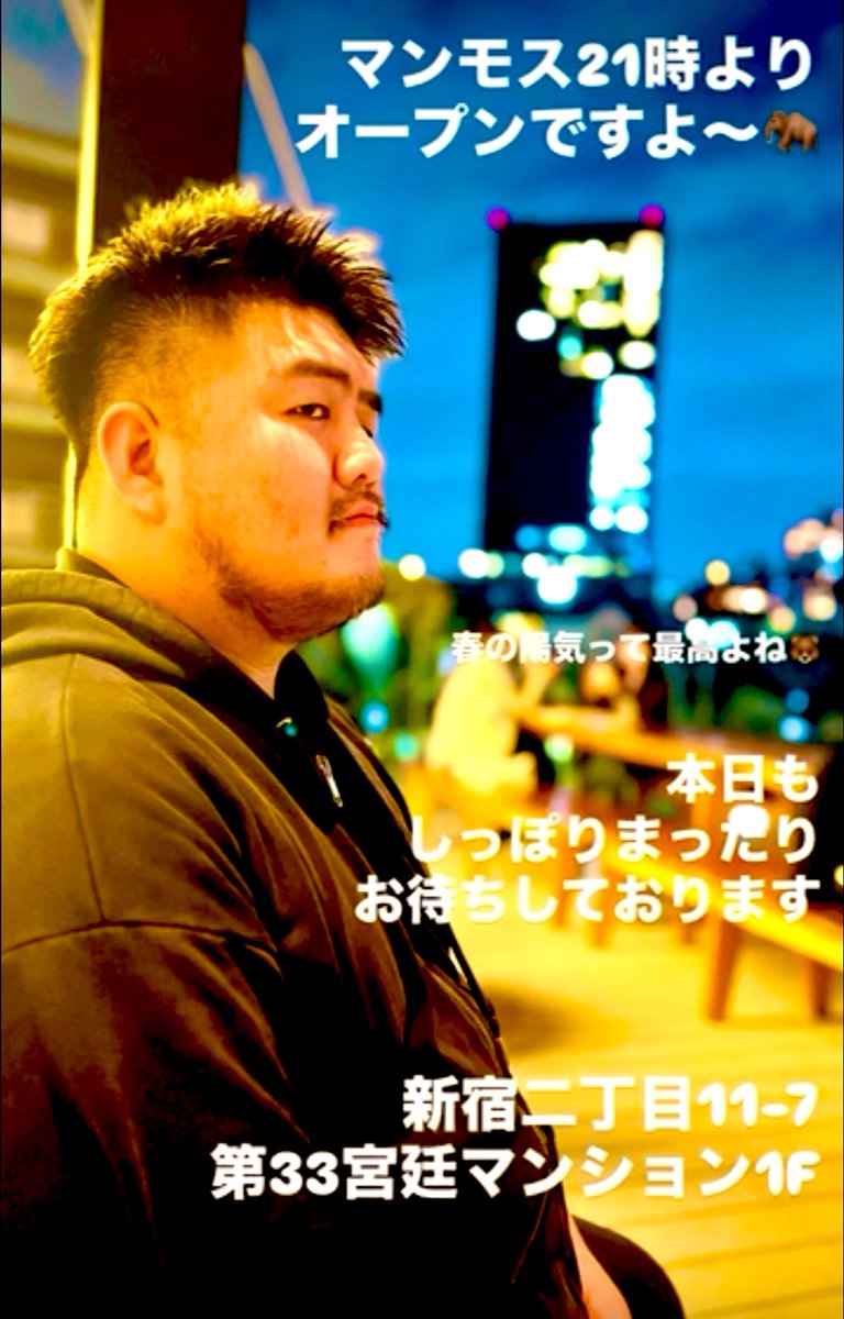 マンモス tweet media