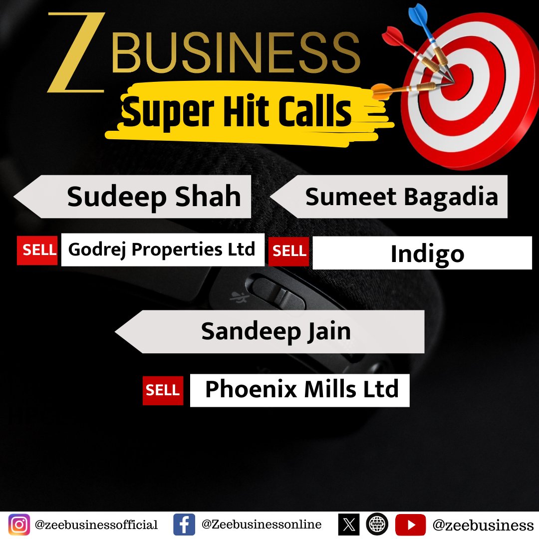 ZeeBusiness's tweet image. #ZeeBusiness के आज के #Superhitcalls