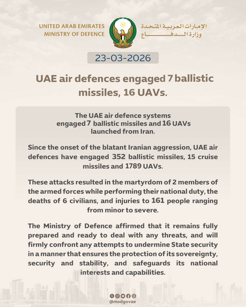 وزارة الدفاع |MOD UAE tweet media