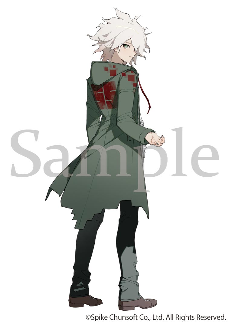 @friendcharacters 様より、全国の100円ショップにて発売の
＃ダンガンロンパ15周年 「ダンガンロンパ１・２ Reload」
「＃狛枝凪斗」の等身イラストを担当させていただきました。