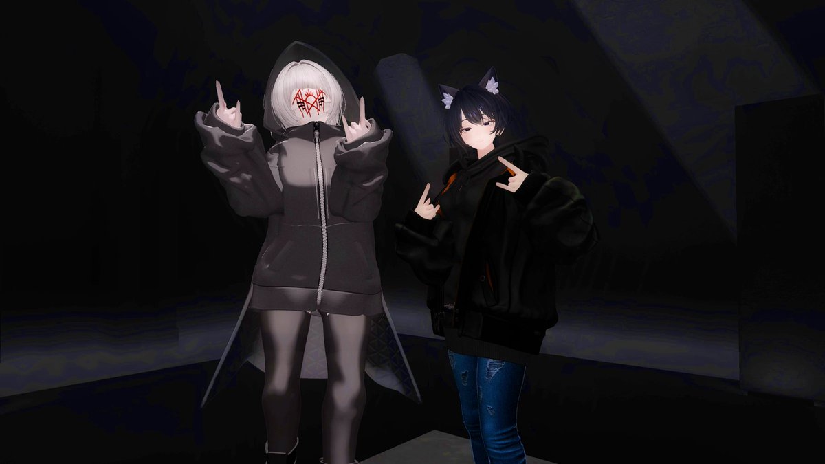 RhecelRhessel's tweet photo. バンド好きなフレンドさんと!
#sleeptoken #vrchat #vrc #TheSummoning https://t.co/AGgnkhTq5j