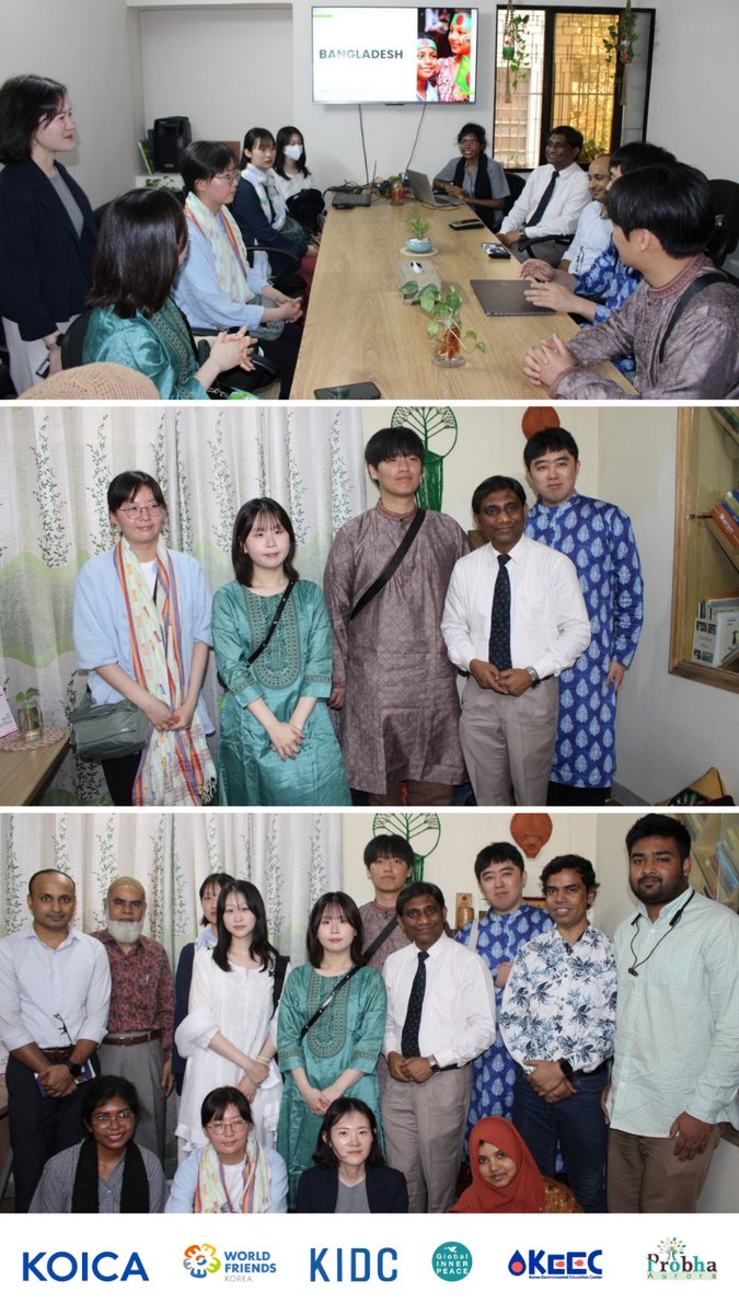 BidhanCP's tweet photo. We are pleased to welcome a group of young changemakers from @Korea to @Bangladesh. They will work closely with @ProbhaAurora over the coming year on @climateaction initiatives. We wish them every success and recently had a great time visiting some @historicalplaces together. https://t.co/eViHnptD0U
