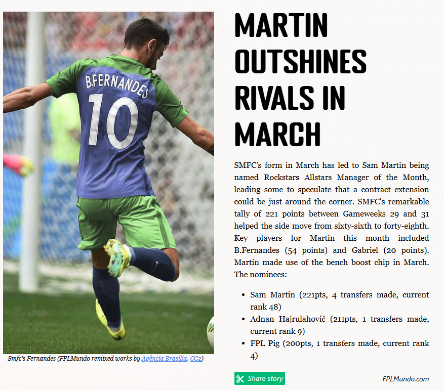 Mini League News - FPLMundo.com (Andy) tweet media