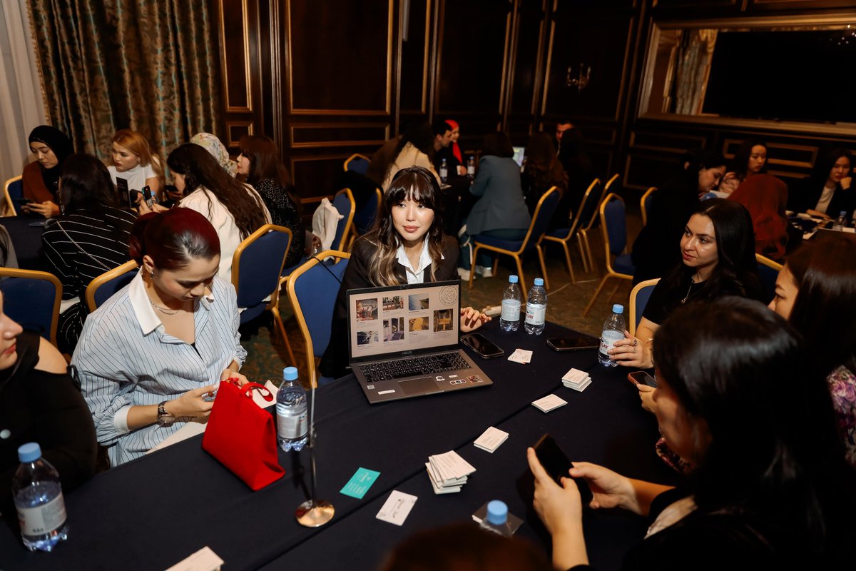 kirmanpremium's tweet photo. Kirman Premium olarak, Almaty, Astana, Aktobe ve Shymkent şehirlerini kapsayan Avium - Selfie Travel Kazakistan Roadshow programında turizm profesyonelleri ve değerli iş ortaklarımızla bir araya geldik. 🤝

#KirmanPremium #Avium #SelfieTravel #KazakhstanRoadshow https://t.co/qwIv0sB4Nd