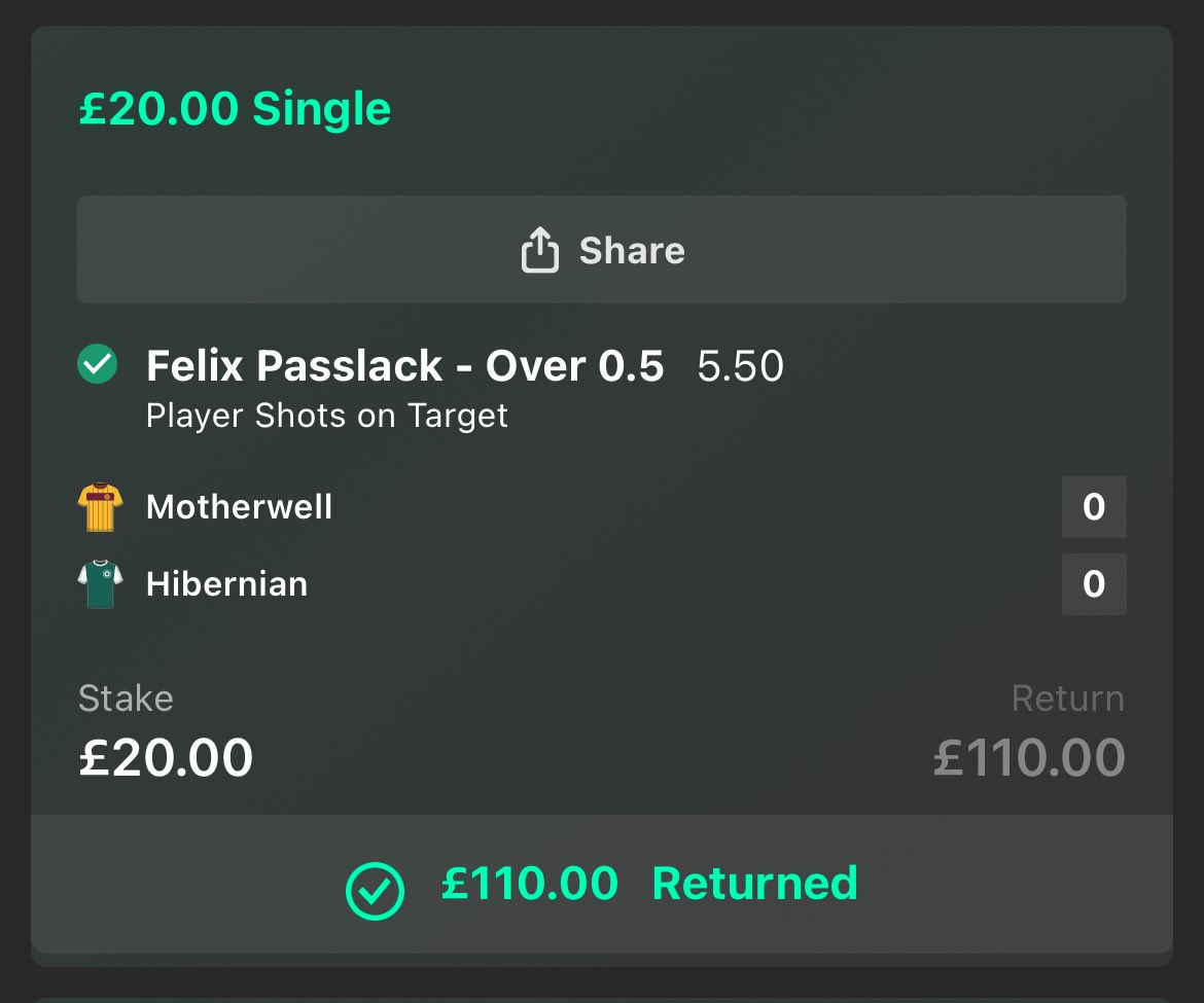Another top week for the newsletter! 📰

The Football Trader landed a 9/2 (5.5) bet over in Scotland 🏴󠁧󠁢󠁳󠁣󠁴󠁿

Our Card Bet of the Week was void for us but it actually came in and we had a few people send in their winning slips 🟨

Just the one loss as Max Power failed to get booked