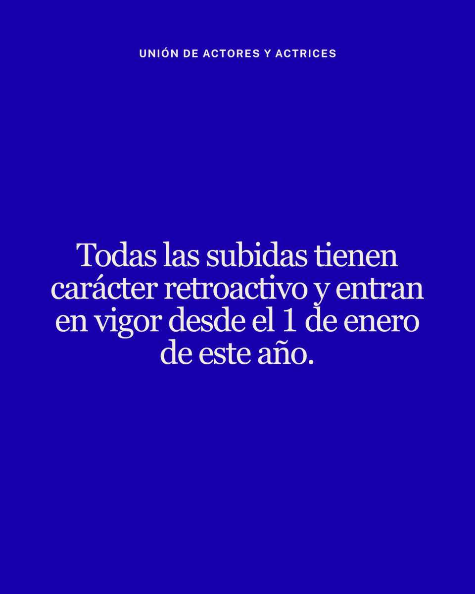Unión de Actores y Actrices tweet media