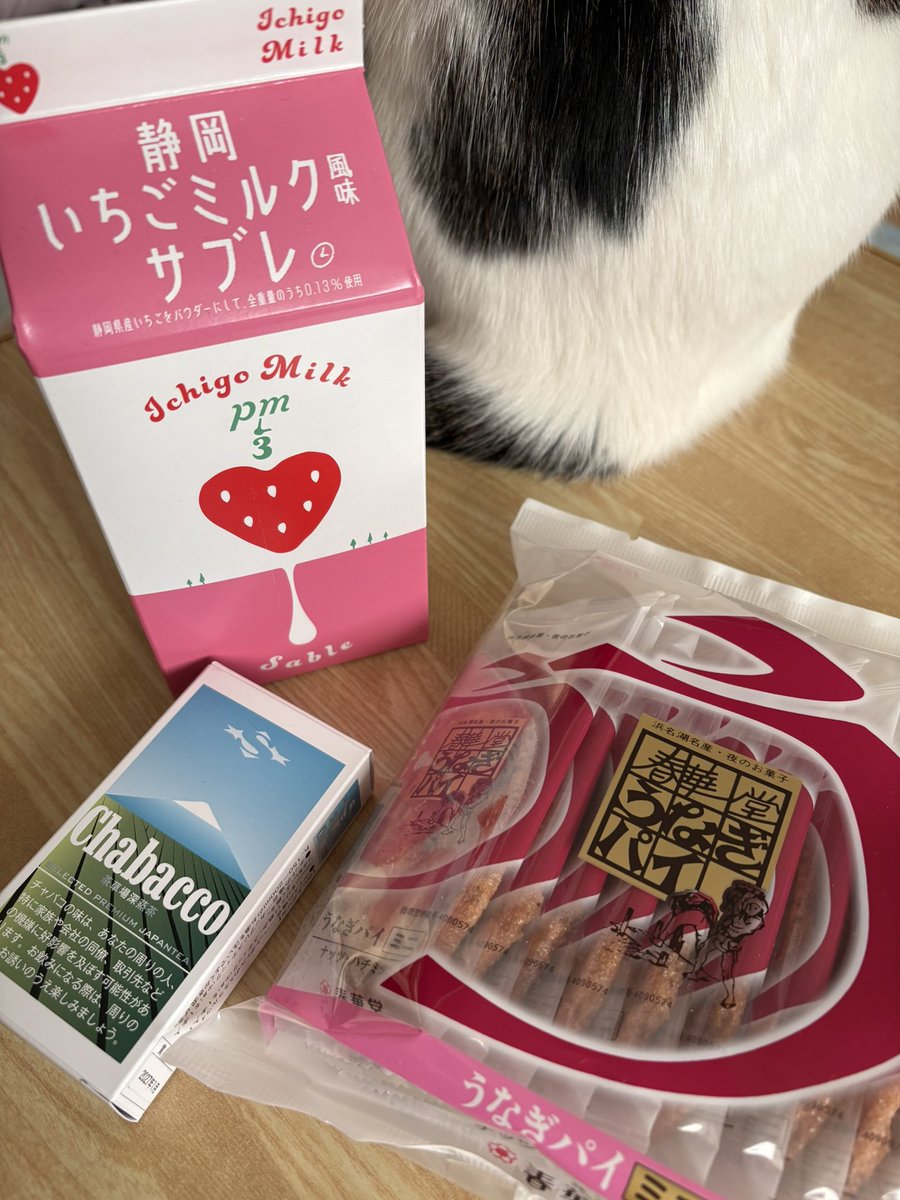 今回メインは東京のイベントだったけど帰りの静岡行脚も楽しかったです🙌
お土産たくさん買った☺️