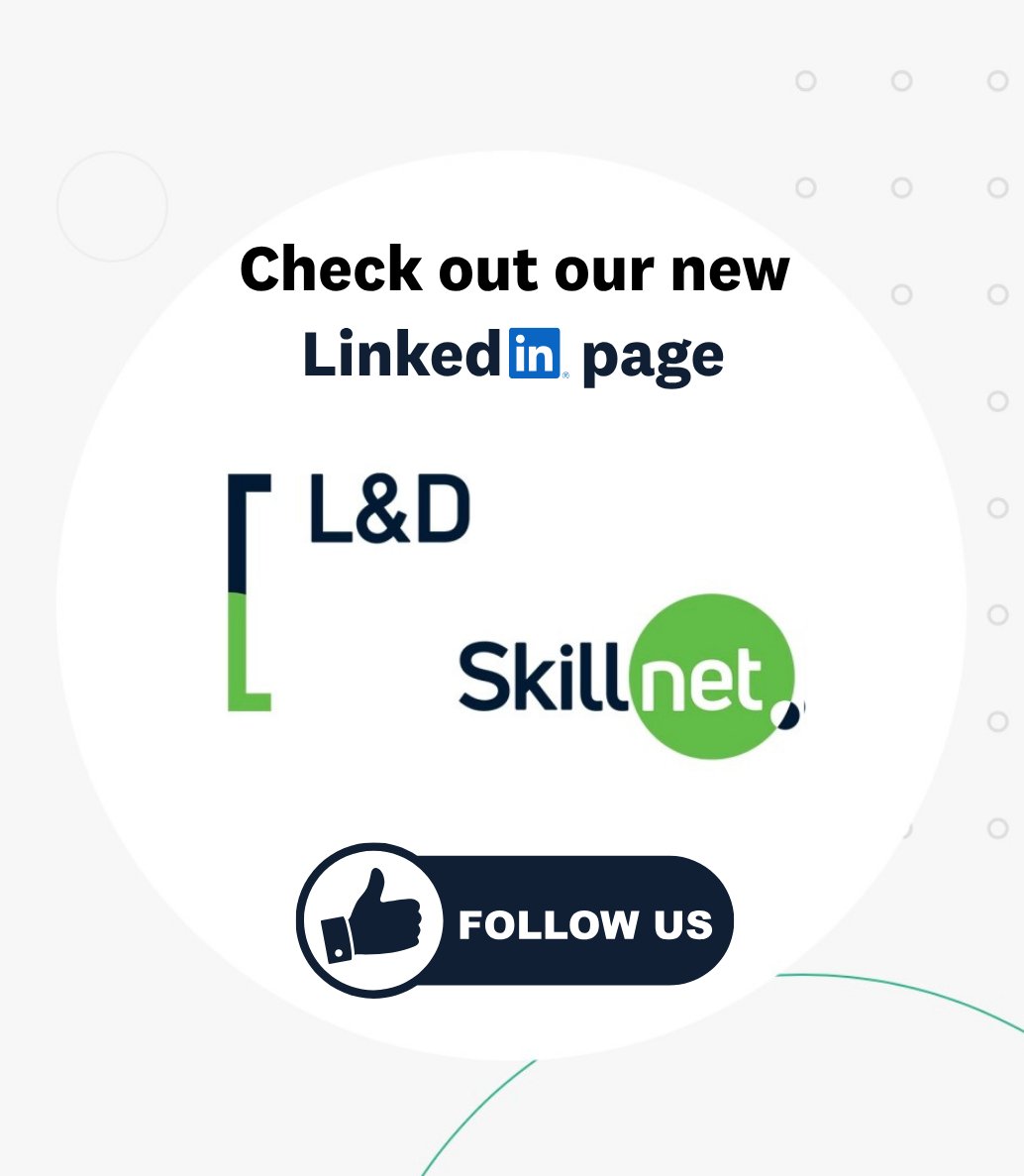 LandDInstitute's tweet image. Make sure to follow our L&amp;amp;D Skillnet LinkedIn page for the latest funding opportunities for courses that support your career development and business growth. 👇

🔗 hubs.li/Q047Ts520

#LearningAndDevelopment #SkillnetIreland #LandDSkillnet
