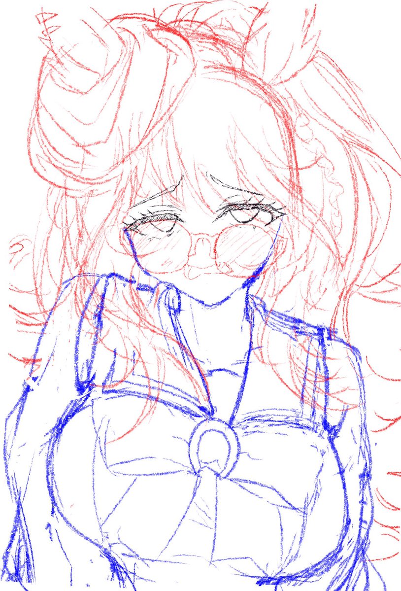 えかざわ🍀イラスト練習中 tweet media