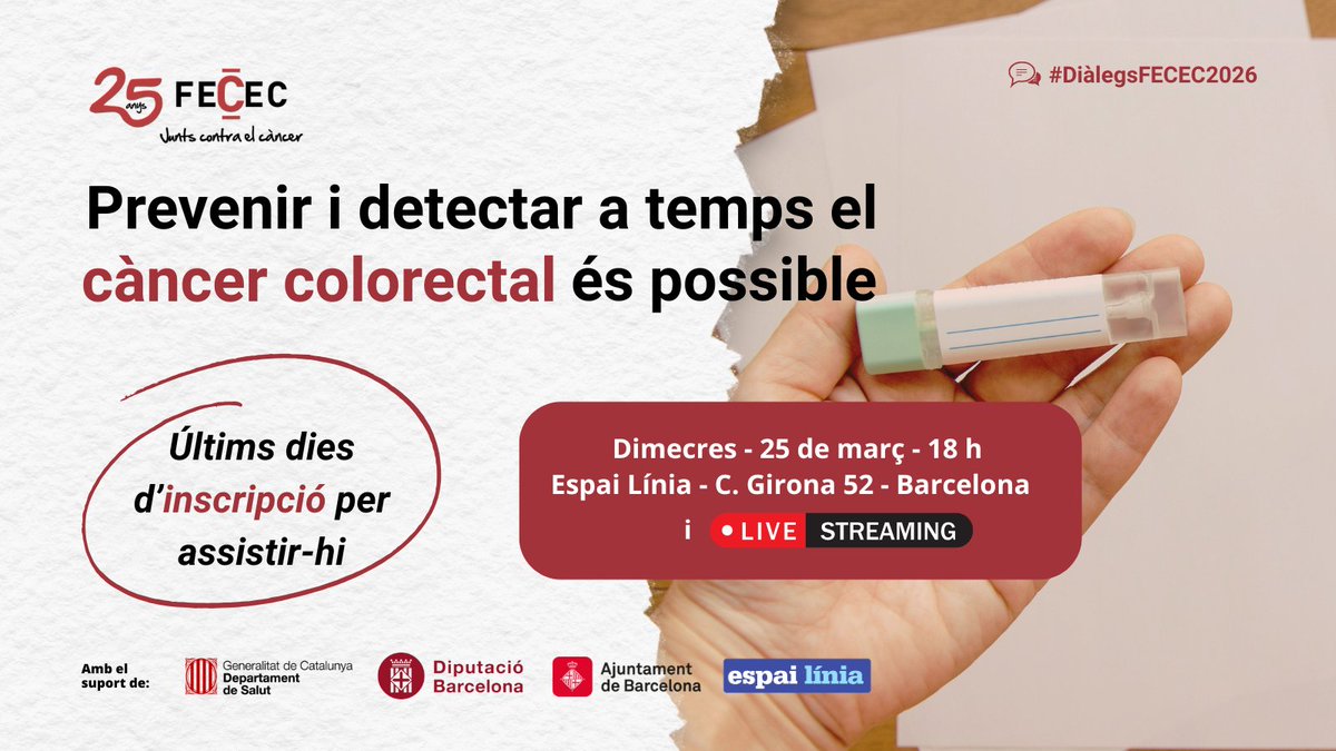 Federació Catalana d'Entitats contra el Càncer tweet media