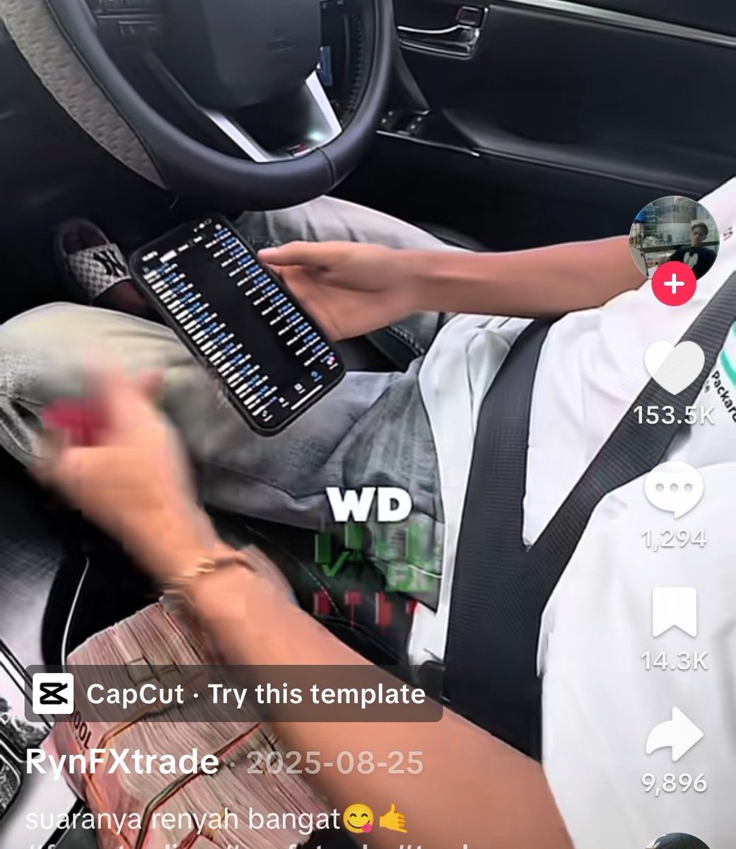 pasti kalian sering liat orang pamer screenshot ini.. nah ini namanya trading forex 

"dapet 500 ribu dalam waktu 2 menit" wkwkwkwk 

btw forex itu bukan crypto ya..
kalo di forex yang ditradingkan itu mata uang

yang mau tau, bisa baca dan nyimak.. 

ini hal penting yang harus