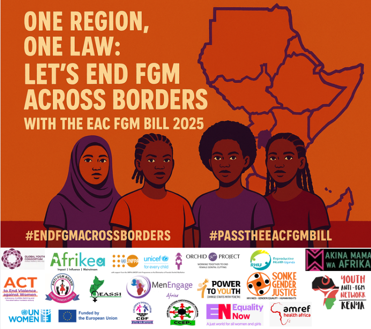 fgm_global's tweet photo. One region, one law.

The EAC Elimination of FGM Bill 2025 exists because girls don't stop at borders and neither should their protection. 8 partner states. One unified standard. Zero tolerance.

#Supportit. Demand it. 🔊

@GPtoEndFGM @OrchidProject @SonkeTogether @AFGMBoard https://t.co/M93IRKRUm4