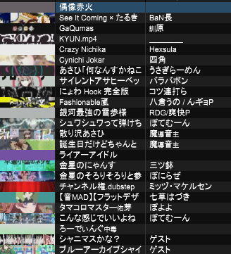 GeneralSernimon's tweet photo. いったん簡易的なセトリです!
mix動画は今日か明日あたりに出します
ありがとうございました!楽しかった!
#MA_DREAM https://t.co/Ym7YhjehY7