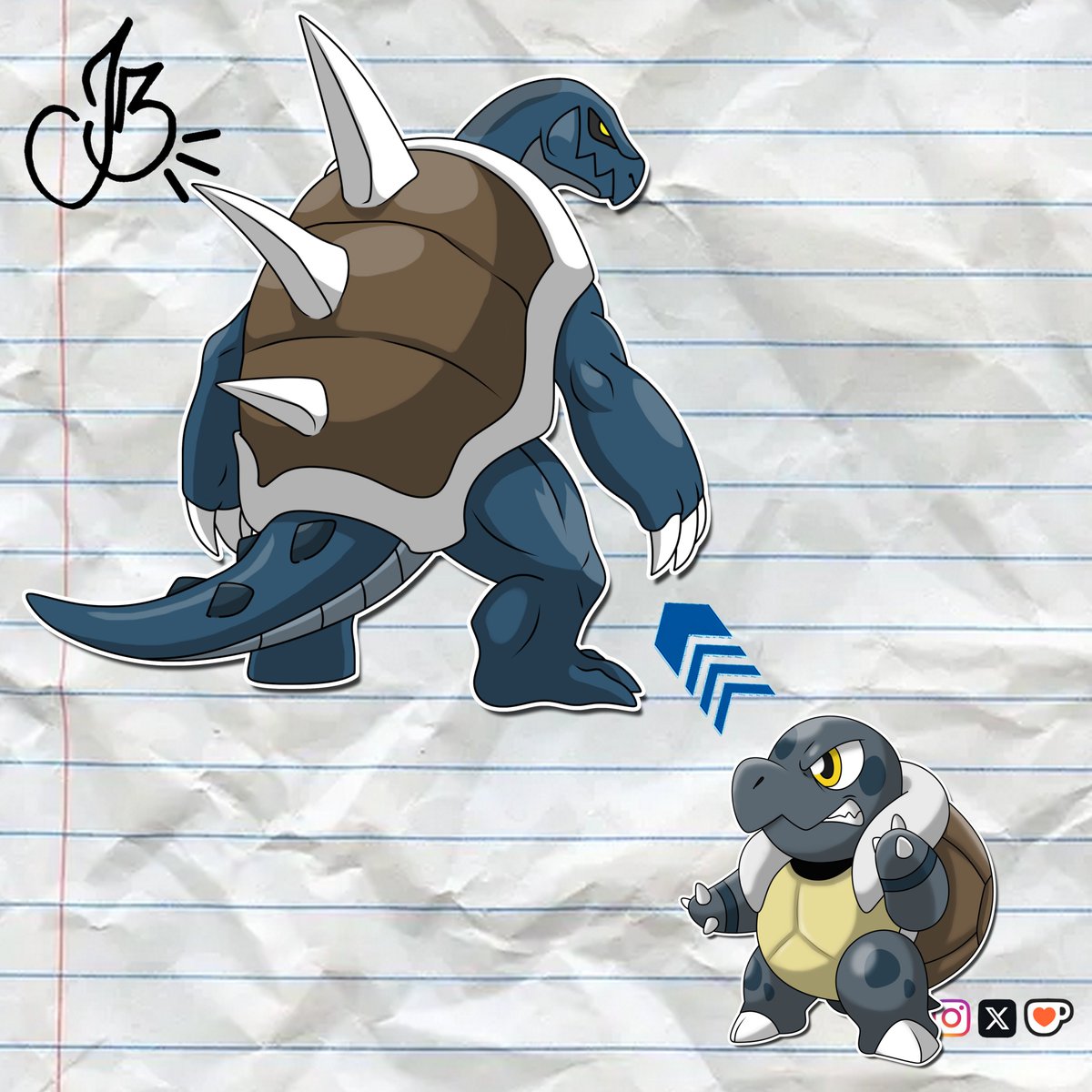 JhonnyBoyArts Fakemon tweet media