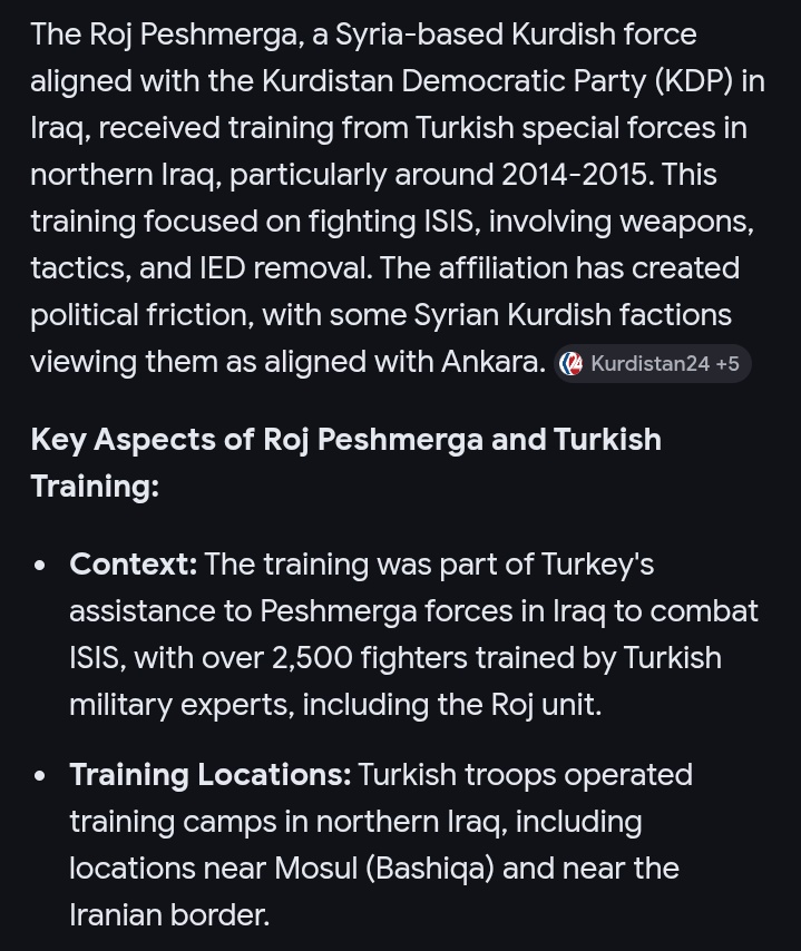 gdk9933's tweet photo. @RojhatAmedi_ Roj-Pesh received direct training from Turkey. https://t.co/QVYmKq3vm9