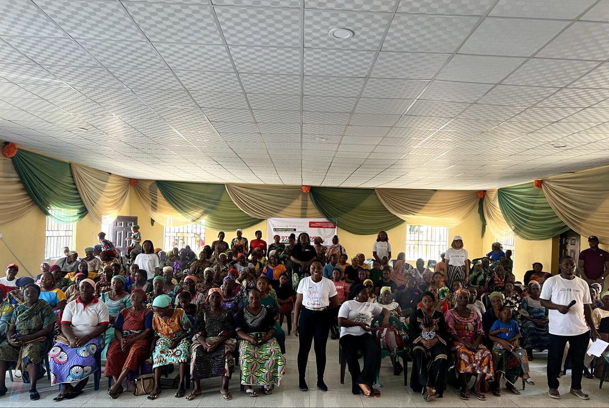 seconds_4good's tweet photo. @UNDPNigeria @sgpnigeria We exist to close that gap. One community, one woman, one conversation at a time.
The work continues.

@undpnigeria @sgpnigeria #UNDPGEFSGP #UNDPInnovationCentre #LocalActionGlobalImpact #EndGBV #WomenEmpowerment https://t.co/FfGqO9ZLVU