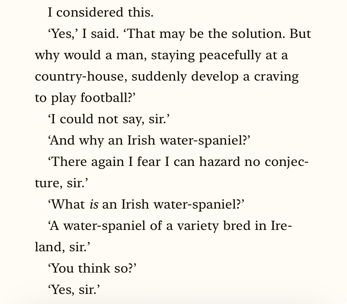 who needs AI or chatgpt when you have Jeeves to paraphrase all your correspondences