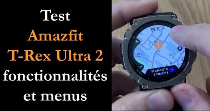 Le test de l’Amazfit T-Rex Ultra 2 en vidéo : grosse montre, grosse batterie, grand écran et cartographie routable. 
Mais pas encore au niveau de l’Enduro 3. 
youtu.be/HQPDZTq0eXM