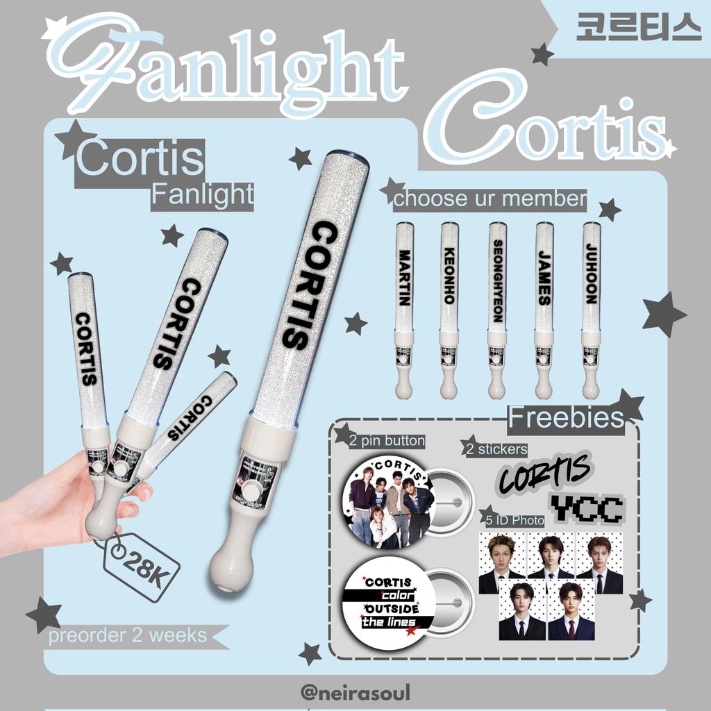 𝙋𝙍𝙀 𝙊𝙍𝘿𝙀𝙍 𝘾𝙊𝙍𝙏𝙄𝙎 𝙁𝘼𝙉𝙇𝙄𝙂𝙃𝙏 ★
🦷 IDR 28K ( FULLPAY ONLY )

Read carefully :
★ Panjang Fanlight 26 cm
★ Choose group / member
★ Freebies ( 2 pins, 2 stickers, 5 ID Photo all member)

Form : forms.gle/MzYFu4xuqYVNuL…

Help Retweet
