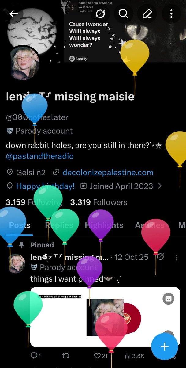 len𖦹๋࣭⭑⸆⸉ missing maisie tweet media