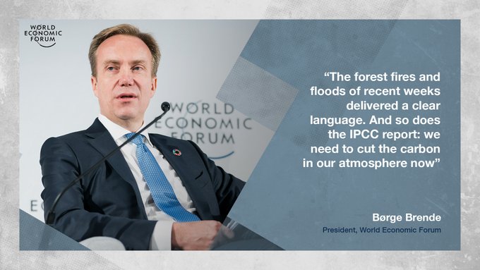 VisualInforTech's tweet image. Quote of the Day from @borgebrende, President of @wef. 

Read more: wef.ch/3CxZDEg @IPCC_CH #ClimateReport
rt @wef