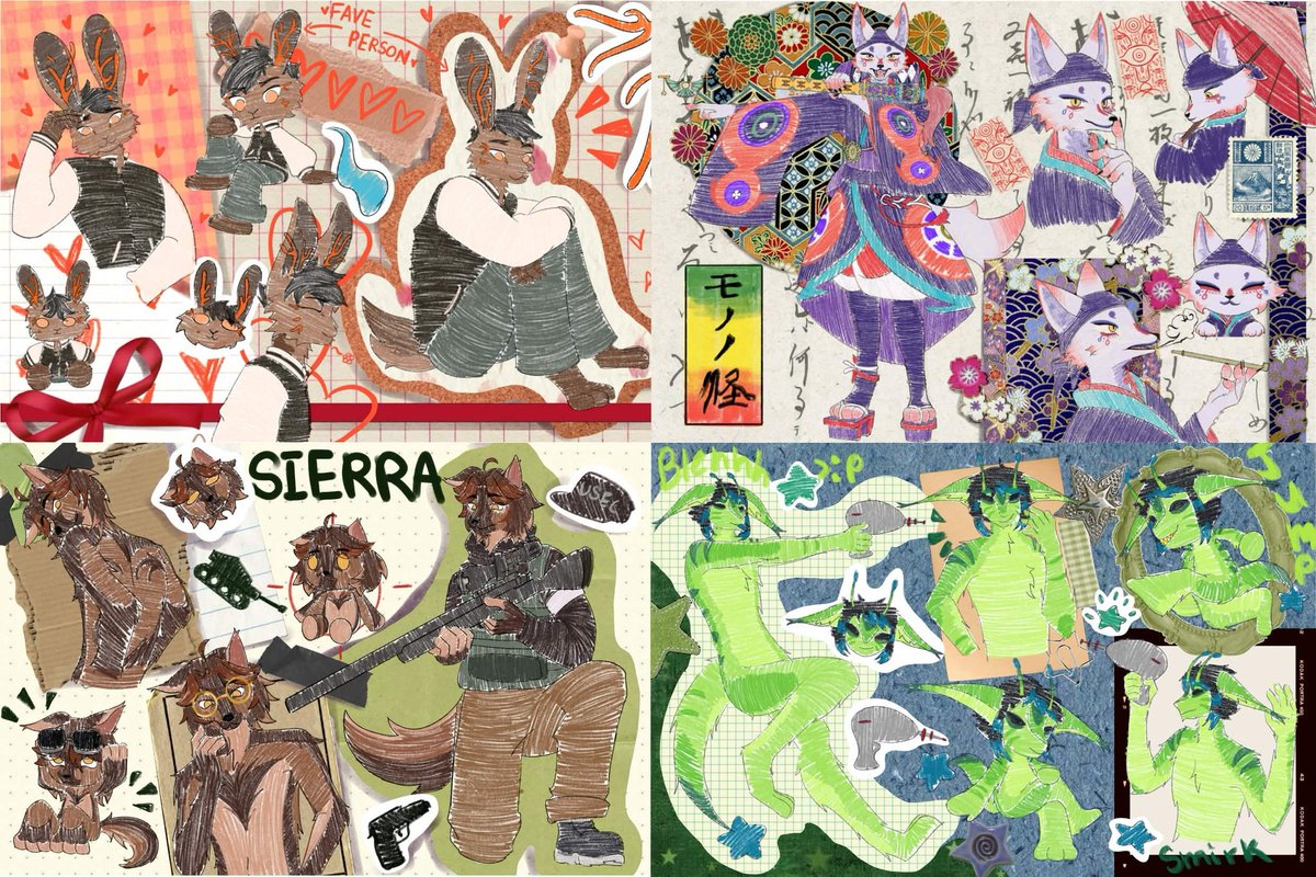 Jinxz__Mj's tweet photo. SKETCH PAGE COMS OPEN!

I'm a verified Artist on VGen, dm me or click the VGen service link if interested

Single Character Sketch Page — 25 USD 
https://t.co/OCOIhcDVwE

DUO Character Sketch Page — 35 USD

https://t.co/Hsl5xRmn1g

#commision #anthro #FurryCommissions #furry https://t.co/pGpt1M2jgi