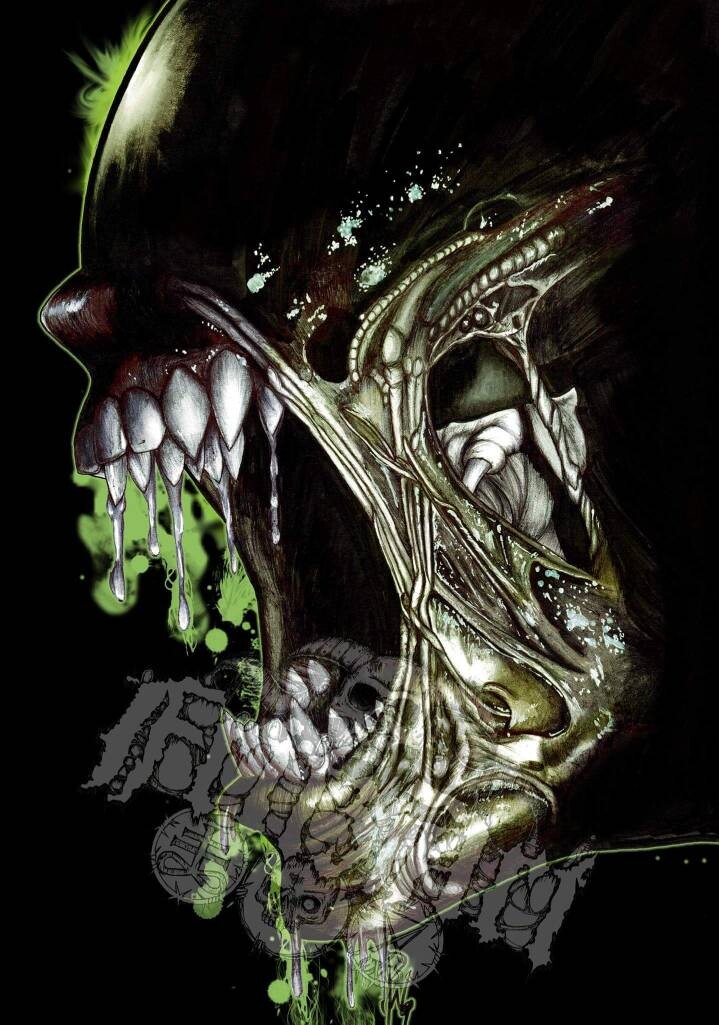 avpgalaxy's tweet image. This fantastic recreation of Alien: Trilogy's iconic cover (itself an edited publicity still from Alien 3) is the work of Dan Wilhelm! #Xenomorph #AlienTrilogy #Alien #Alien3 #StudioADI #HRGiger #StanWinston #DavidFincher #DanWilhelm #AlienvsPredator #AliensvsPredator