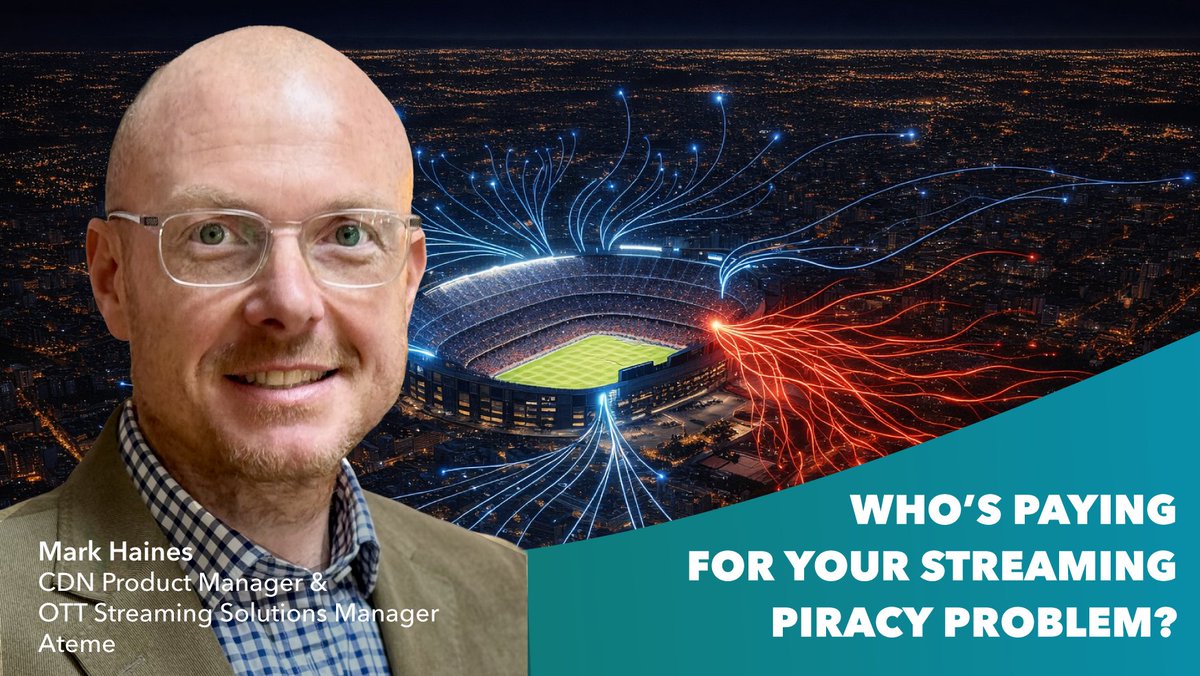 ateme_x's tweet image. You pay for the bandwidth. Pirates take the revenue.
CDN leeching = double loss

👉 Read more: bit.ly/4lLNjrb
#Streaming #OTT #CDN