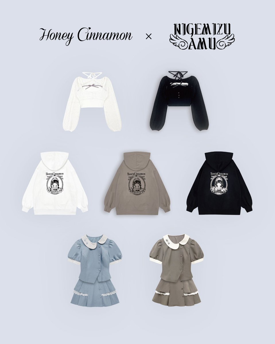 ⠀ ＼ HC × 逃げ水あむ ／ コラボ商品の受注予約は明日まで📋 ⠀ まだ