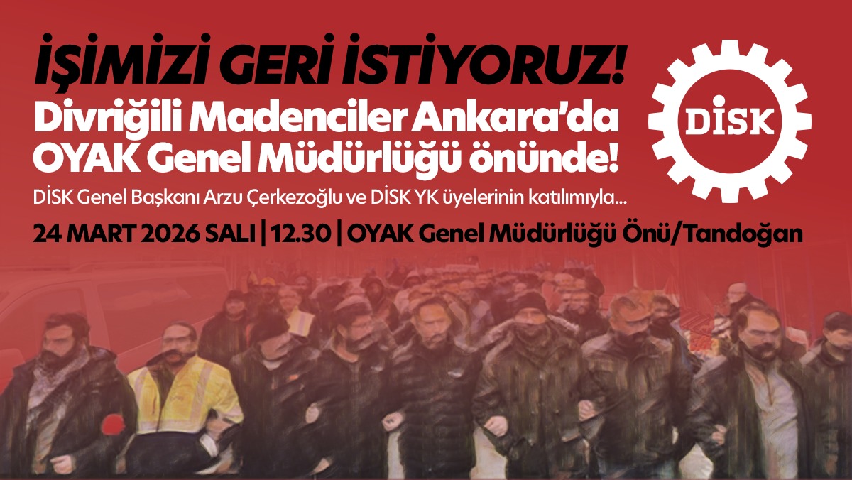 DİSK / LİMTER-İŞ SENDİKASI tweet media