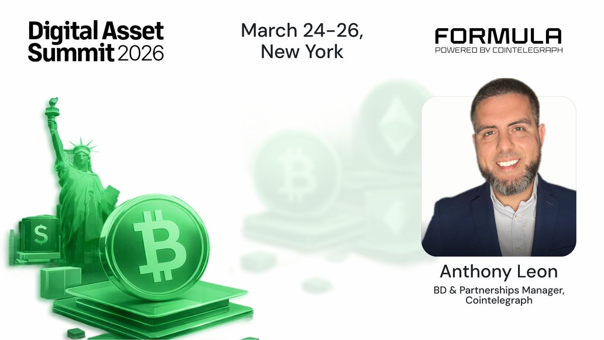 FORMULA by Cointelegraph tweet media