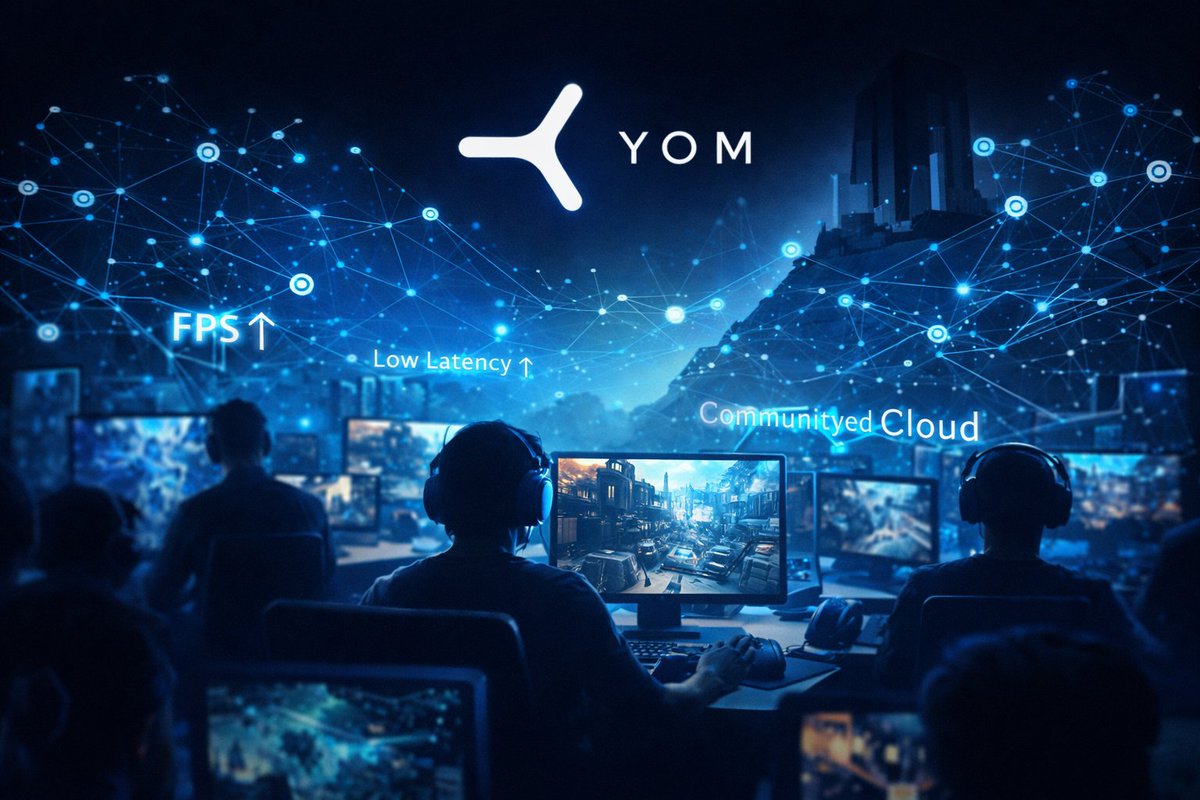 Most gamers only care about low latency and high frames. What they don't realize is that <a href="/YOM_Official/">YOM</a> is making this possible without massive, centralized data centers. We are witnessing the birth of a truly community powered cloud.