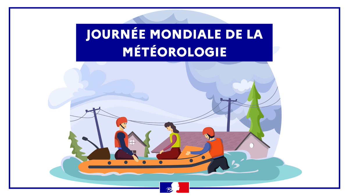 Image de Préfet de région Grand Est du Bas-Rhin - #Météo ☀️⛈️| Journée mondiale de la météorologie
💡Canicule, orage ou crue ? La préfecture travaill