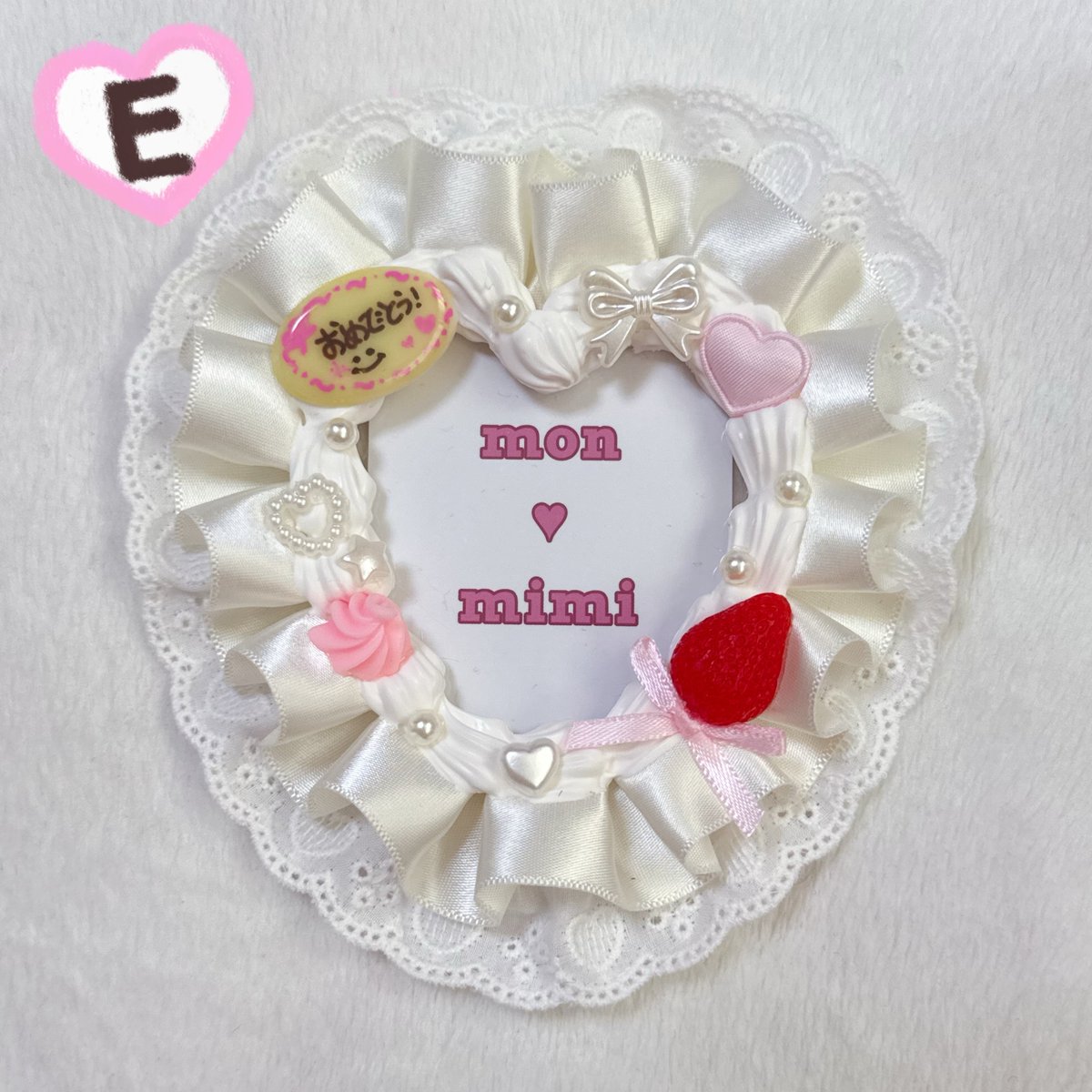 mon_miimii's tweet photo. 🍓몽미미 레이스 탑꾸 H.B.D 마켓 open🎂

3/24 12:00 - 3/31 12:00 

하트 ver. E, F

초코펜파츠는 영어와 일어, 딸기초코와 화이트초코로 다양하게 제작했습니다💝🍫

구매는 아래 링크에서 가능합니다
#레이스탑꾸 #레이스탑로더 #탑꾸 

https://t.co/OOXikzyrhH https://t.co/HlDtrXDLfj