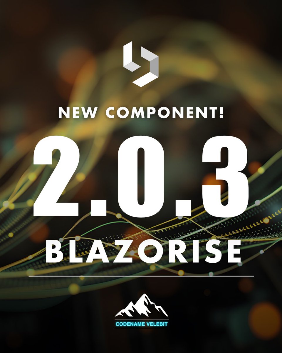 Blazorise's tweet image. We’ve just released Blazorise 2.0.3! We are continuing the evolution of the 2.0 line with a mix of targeted fixes and an important new addition to the component ecosystem: the Gantt component! 🙌

Full release notes: blazorise.com/news/release-n… 🔗

1/6

#blazor #dotnet #csharp #devs