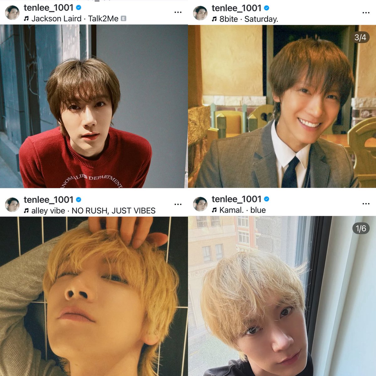 ช่วงนี้ลงแต่รูปน่ารักๆ แถมใส่เพลงตลอด เหมือนคนที่เล่นไอจีละเพิ่งรู้ว่าใส่เพลงในโพสต์ได้ 55555555555