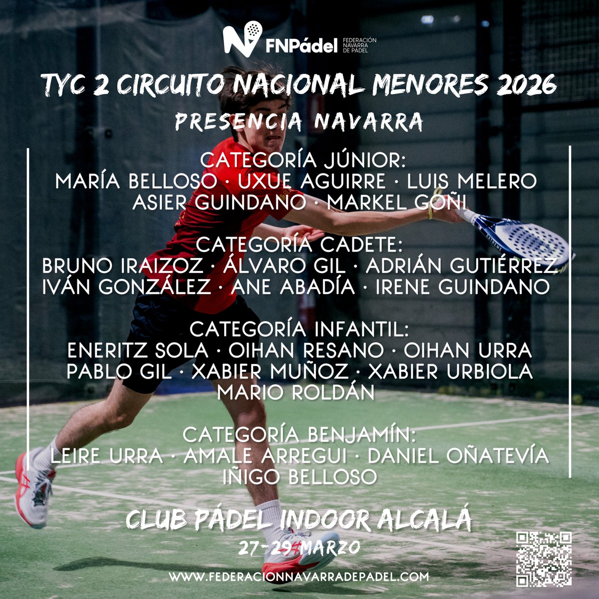 Federación Navarra de Pádel tweet media