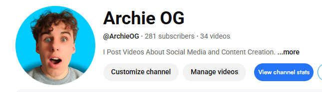 Archie OG tweet media