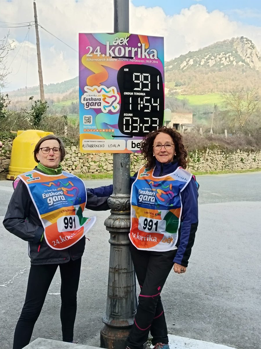 ehbasparrena's tweet photo. Korrikarako prest!

#EuskaraGara https://t.co/sQOldWPvnD